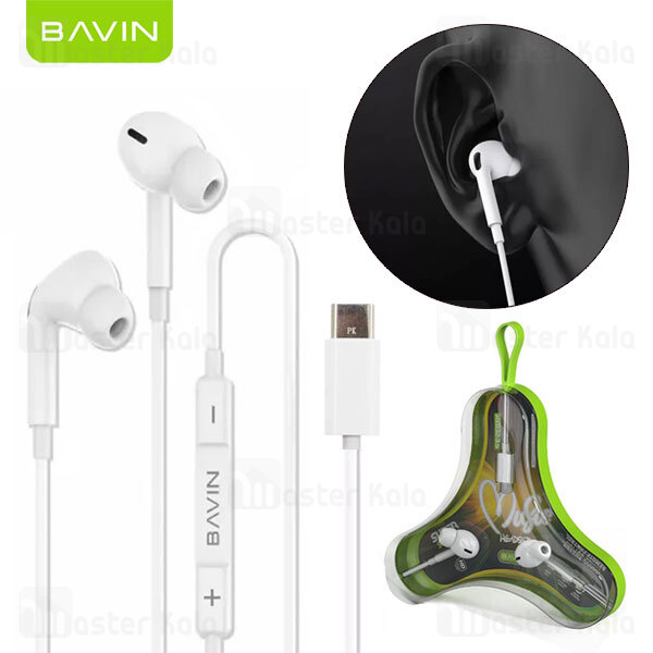 هندزفری سیمی باوین Bavin HX832 Wired Headset Type-C